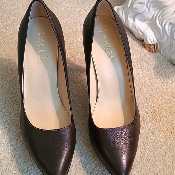 NWOT Ralph Lauren platform pumps - Picture 3 of 4